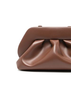 Bios medium Brown Vegan clutch bag THE MOIRE' | 261WTMBM0OOVF1230A